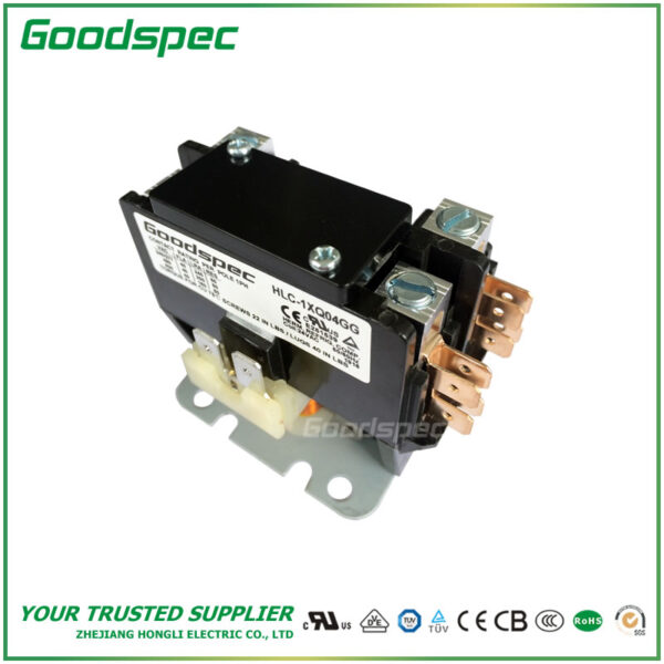 HLC-1XQ04GG(1P/40A/24VAC) Definite Purpose Contactor