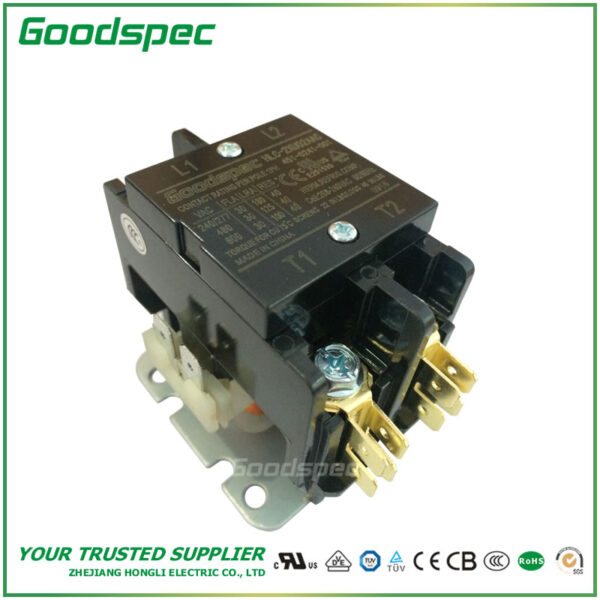 GC-2XU02AAC (2POLES/30A/208-240VAC) DEFINITE PURPOSE CONTACTOR