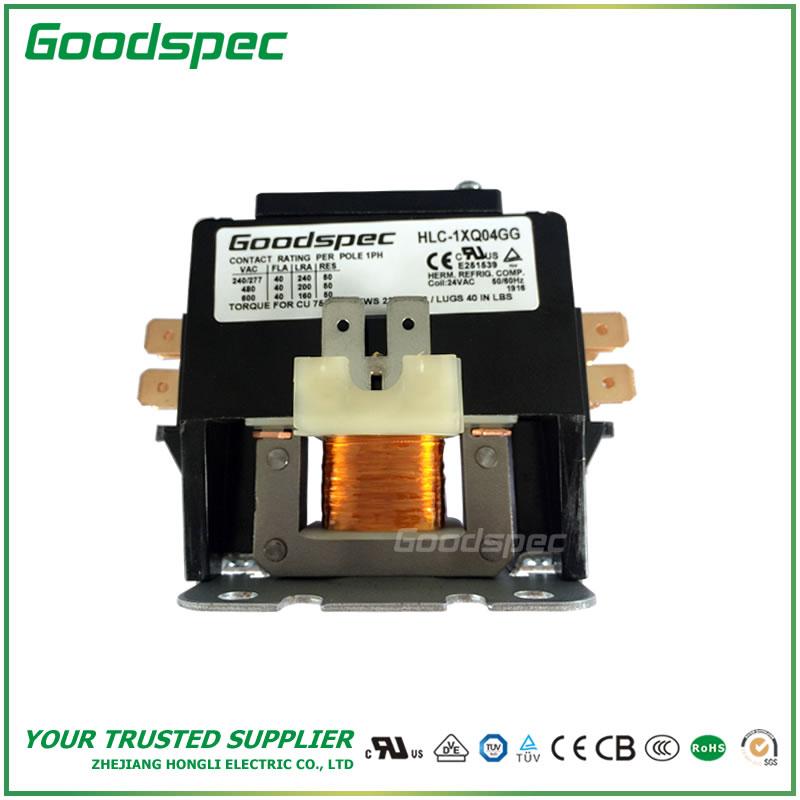 HLC-1XW00AAC(1P/20A/380-400VAC) DEFINITE PURPOSE CONTACTOR