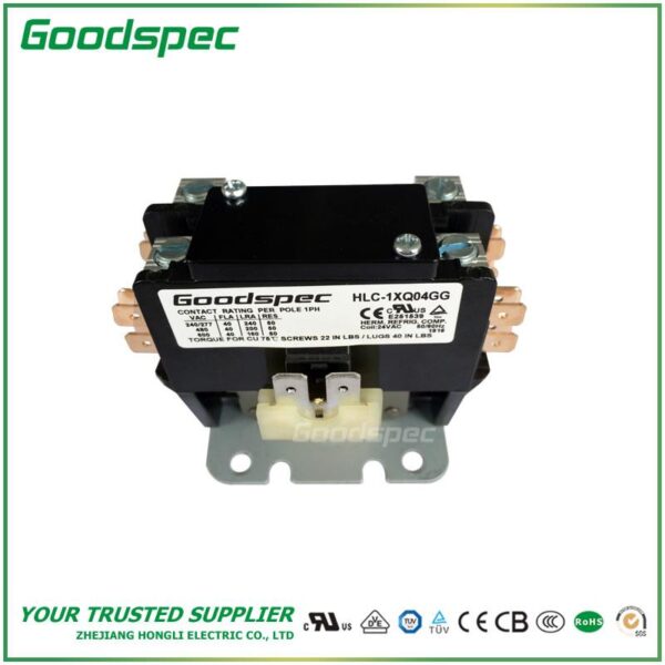 HLC-1XW00AAC(1P/20A/380-400VAC) DEFINITE PURPOSE CONTACTOR