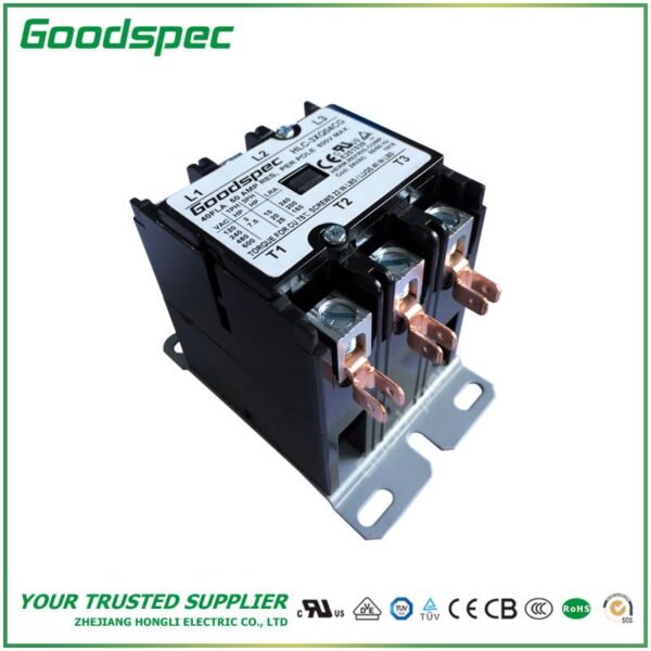 HLC-3XQ04CG(3P/40A/24VAC) Definite Purpose Contactor