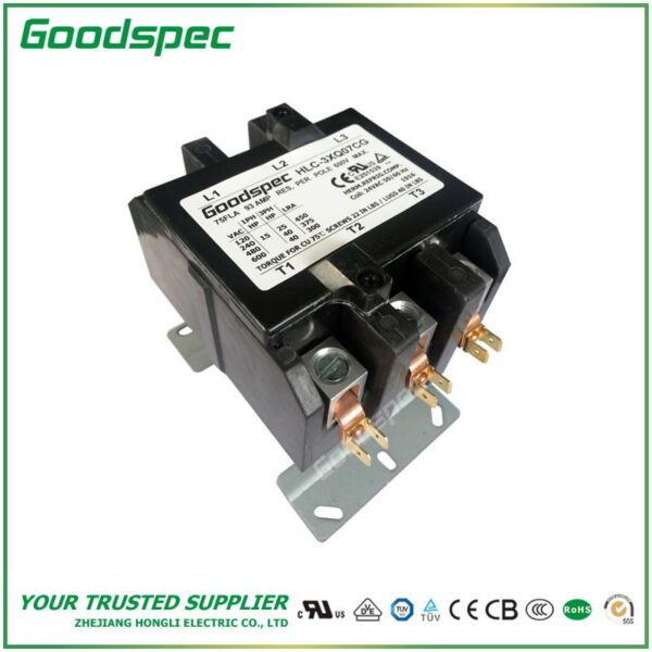 HLC-3XQ07CG(3P/75A/24VAC)DEFINITE PURPOSE CONTACTOR