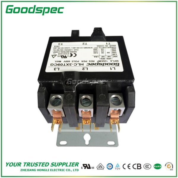 HLC-3XT09CG(3P/90A/120VAC)DEFINITE PURPOSE CONTACTOR