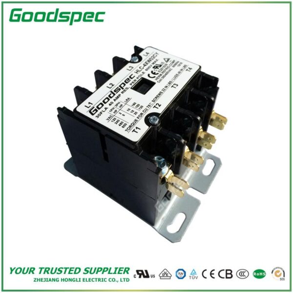HLC-4XW02CY(4P/30A/380-400V)DEFINITE PURPOSE CONTACTOR