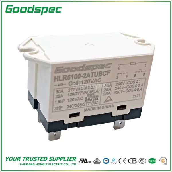 HLR6100-2ATUBCF-VAC120 High Power Relay