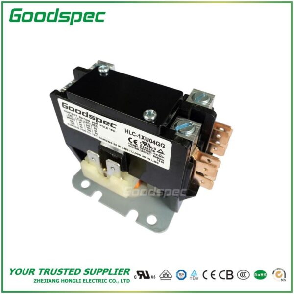 GC-1XU04XB(1P/40A/208-240VAC) Definite Purpose Contactor